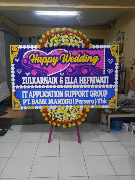 Papan Bunga Jajar Laweyan