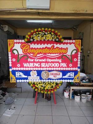 Papan Bunga di Jajar Laweyan